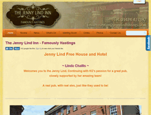 Tablet Screenshot of jennylindhastings.co.uk